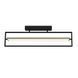 Світильник LED smart PRADA+пульт 60W 3000-5000K IP20 прямокутник чорно-золотий Violux 220725 фото 1