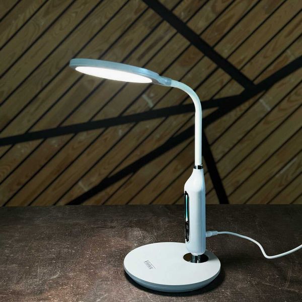 Світильник настільний LED STARLINK 10W 3000-6000К сірий Violux 530201 фото