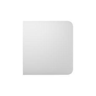 Бічна кнопка для одноклавішного чи прохідного вимикача Ajax SideButton (1-gang / 2-way) White 00000005109 фото