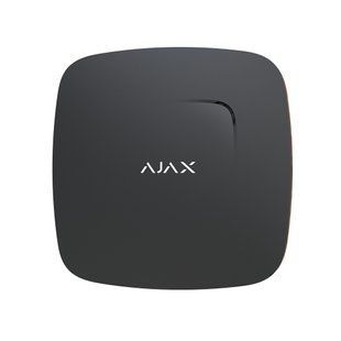 Бездротовий датчик детектування диму і чадного газу Ajax FireProtect Plus Black 00000005011 фото