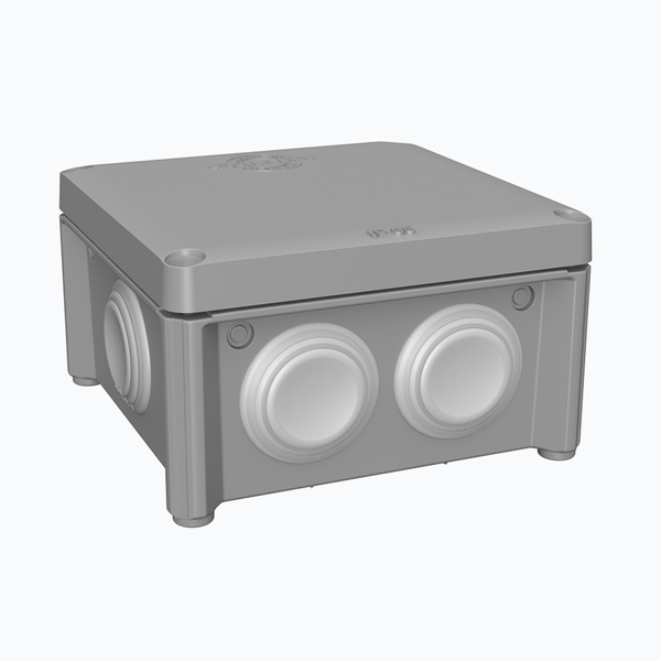 Коробка розподільча зовнішня тип IB005 85x85х40мм IP55 PLANK PLK6505650 фото