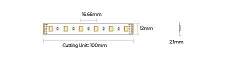 LED стрічка COLORS 60-5050-24V-IP20 18W 1100Lm RGBLWW 5м (D560RGBLWW-24V-12mm) D560RGBLWW-24V-12mm фото