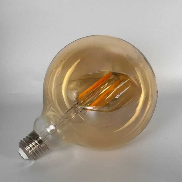 Лампа светодиодная FILAMENT G125 12W E27 2200K VIOLUX 835012 фото