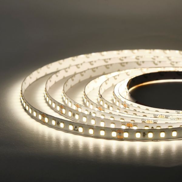 LED лента COLORS 128-2835-24V-IP20 8.7W 1390Lm 4000K 5м (D8128-24V-8mm) D8128-24V-8mm-NW фото