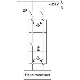 Однофазное реле напряжения PH-32t NTRN03202 фото