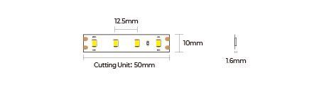 LED лента COLORS 80-2835-48V-IP20 5.8W 650Lm 4000K 5м (D880-48V-10mm-NW) D880-48V-10mm-NW фото