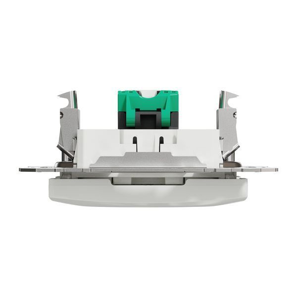 Розетка компьютерная RJ45 категорія 5E UTP Білий Sedna Design SDD111451 фото