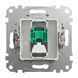 Розетка компьютерная RJ45 категорія 5E UTP Білий Sedna Design SDD111451 фото 4