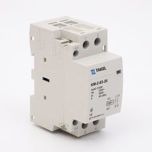 Контактор модульний КМ-2-63-20 63А 2NO TAKEL 507323 фото