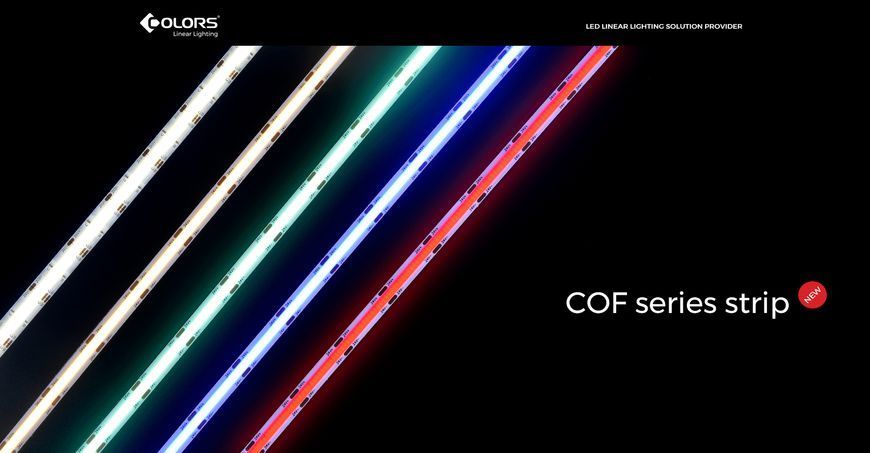 LED лента COLORS COB-24V-IP20 14.4W RGB 5м (DF4RGB-24V-10mm) DF4-24V-10mm-RGB фото