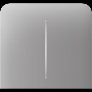 Бічна кнопка для двоклавішного вимикача Ajax SideButton (2-gang) vertical Fog 00000005072 фото