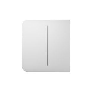 Бічна кнопка для двоклавішного вимикача Ajax SideButton (2-gang) White 00000005079 фото