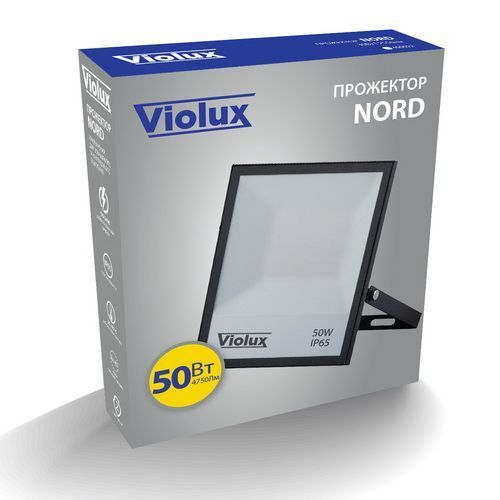 Прожектор LED NORD 50W SMD 60K 4750Lm IP65 Violux 400032 фото