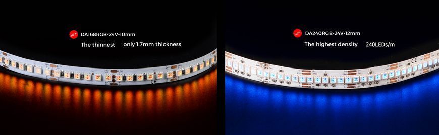 LED лента COLORS 168-3838-24V-IP33 15.7W RGB 5м (DA168RGB-24V-10mm) DA168RGB-24V-10mm фото