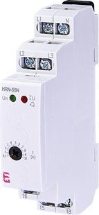 Реле контролю послід. і обриву фаз HRN-55N 3x400/230AC (3F, 1x8A_AC1) з нейтраллю 2471432 фото