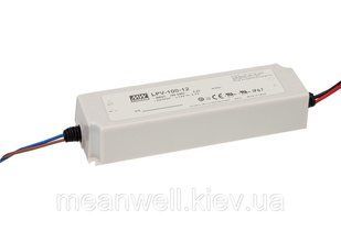 Блок питания Mean Well 100.8W DC24V IP67 (LPV-100-24) 100.8W DC24V IP67 (LPV-100-24) LPV-100-24 фото