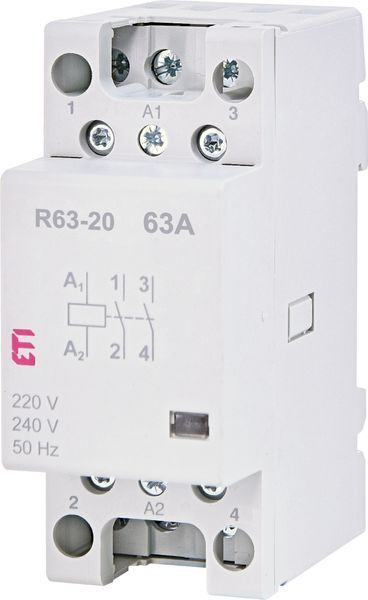 Контактор модульный 4P/32A RA 32-40 230V AC ETI 2464076 фото