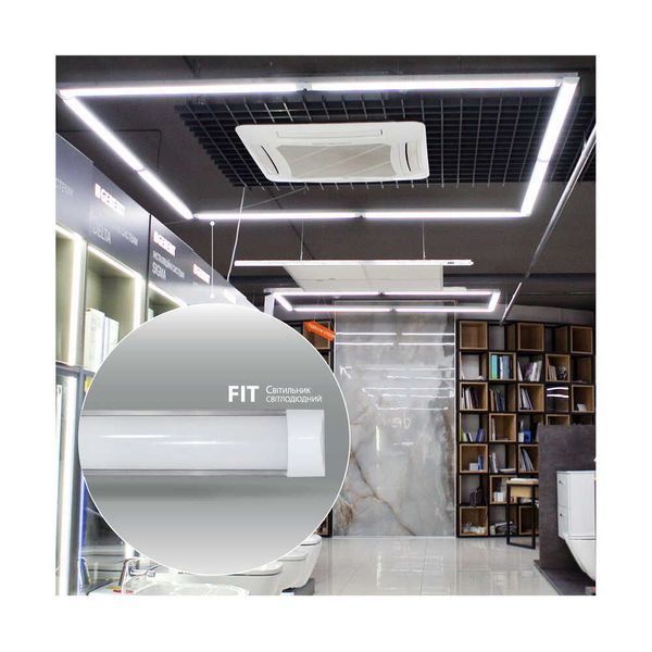 Світильник лінійний LED Violux FIT 40W 4500K IP20 300020 фото