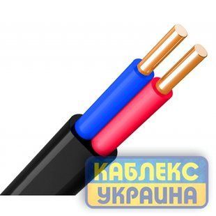 Кабель ВВГ нг П 2х1,0 (1-й кл) 0,66 кВ KUc13-221 фото