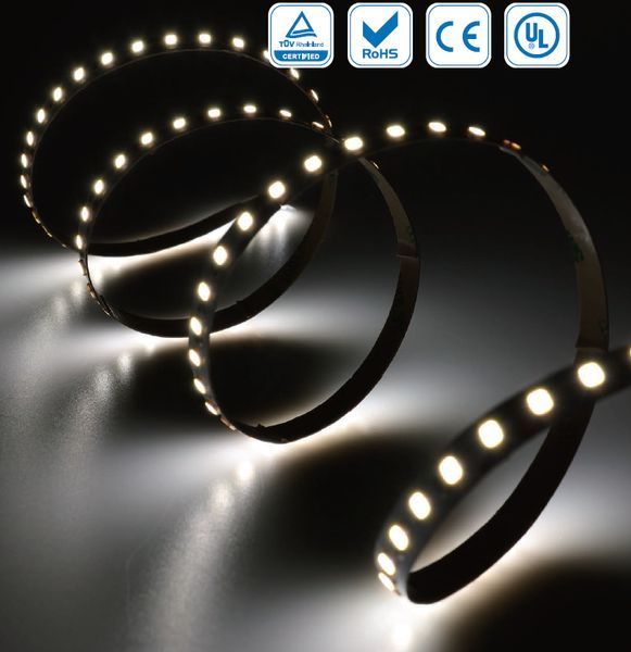LED стрічка RISHANG 60-2835-12V-IP20 12W 970Lm 6000K 5м (RD0060TA-A-W) RD0060TA-A-W фото