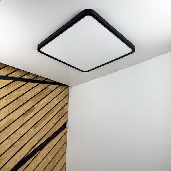 Світильник LED MILLENNIUM 50W 5000K квадрат чорний Violux 352244 фото