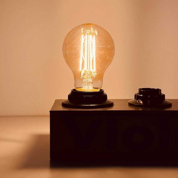 Лампа LED FILAMENT A60 10W E27 2200K VIOLUX 831022 фото