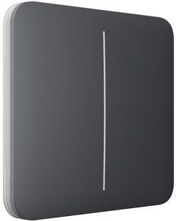 Вимикач Ajax LightSwitch 2-клавішний Graphite 00000004896 фото