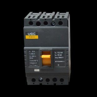 Автоматичний вимикач PCB32 3Р 32А 25кА UEC MCCB-PCB-32-3-0032 фото