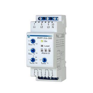 Трифазне реле напруги, перекосу та послідовності фаз RNPP-316-500 NTRNP3160 фото