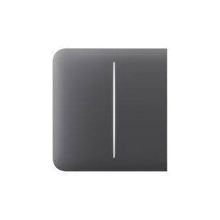 Бічна кнопка для двоклавішного вимикача Ajax SideButton (2-gang) Graphite 00000005066 фото