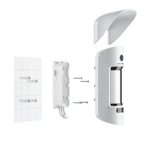 Кріпильна панель Ajax SmartBracket для MotionCam Outdoor біла 00000004960 фото