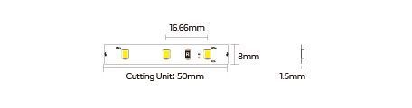 LED лента COLORS 60-2835-12V-IP55 4,4W 396Lm 2700K 5м (DJ60-12V-8mm-IP55-SW) DJ60-12V-8mm-IP55-SW фото