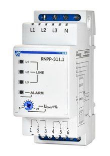 Трифазне реле напруги, перекосу та послідовності фаз RNPP-311.1 NTRNP3111 фото