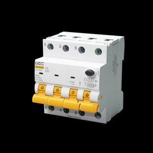 Автомат диференційного захисту SB-R9NE 4P C 16A 30mA Tип AC 6kA UEC RCBO60-4-016-C-030-AC фото