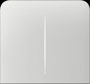 Бічна кнопка для двоклавішного вимикача Ajax SideButton (2-gang) vertical White 00000005078 фото