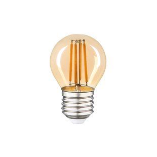 Лампа LED FILAMENT G45 2W E27 2200K VIOLUX 832082 фото