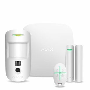 Комплект охоронної сигналізації Ajax HDR StarterKit Cam Plus White (StarterKit Cam Plus) 00000004937 фото