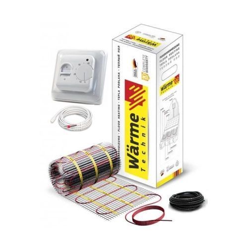 Тепла підлога W&auml;rme двожильний нагрівальний мат Twin mat 600 W 00000006430 фото