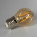 Лампа светодиодная FILAMENT G45 2W E27 2200K VIOLUX 832082 фото 3
