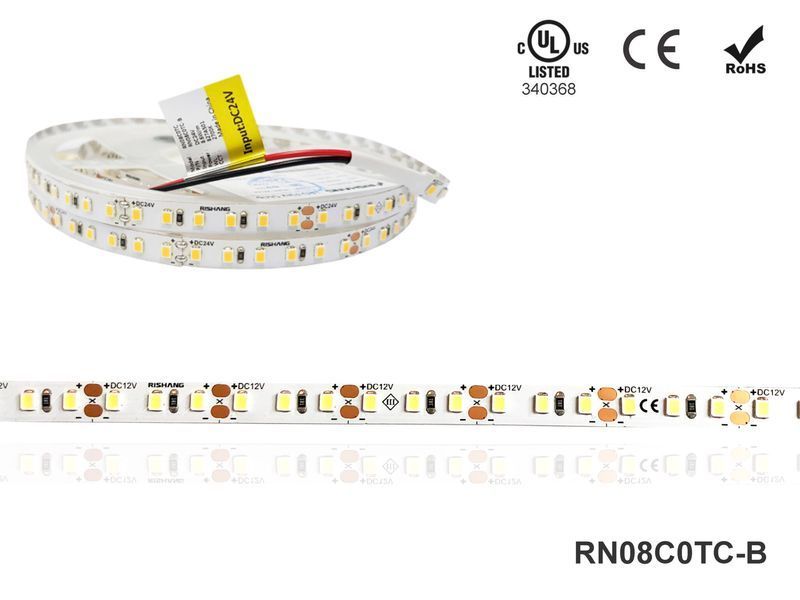 LED лента RISHANG 120-2835-24V-IP20 8,6W 818Lm 4000K 50м (RN08C0TC-B-NW_50) RN08C0TC-B-NW_50 фото