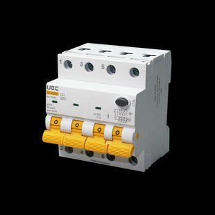 Автомат диференційного захисту SB-R9NE 4P C 32A 30mA Tип AC 6kA UEC RCBO60-4-032-C-030-AC фото