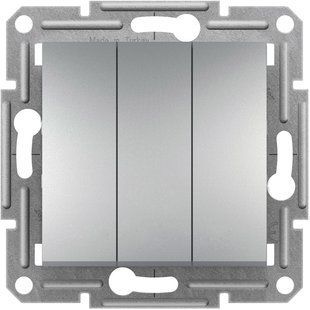 3-ключевой переключатель Asfora Steel EPH2100162 фото