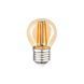 Лампа LED FILAMENT G45 4W E27 2200K VIOLUX 832042 фото 3