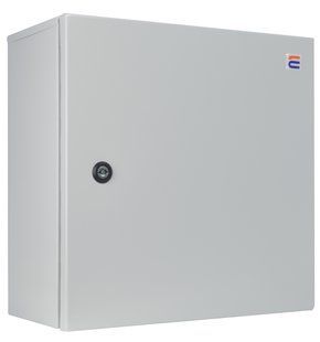 Корпус з монтажною панеллю металевий 40*40*25, IP31, серії UBox A0260020027 фото