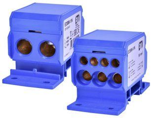 Блок розподільчий EDBM-1/N 160А, 1500V,OUT: 1x4-50; 3x2,5-25; 4x2,5-16 1102410 фото