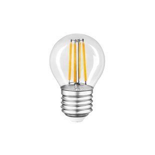 Лампа LED FILAMENT G45 4W E27 3000K VIOLUX 832092 фото