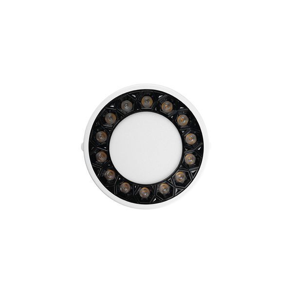 Светильник LED даунлайт Violux ADAMANT 18W 4200K круг IP20 черный 100170 фото