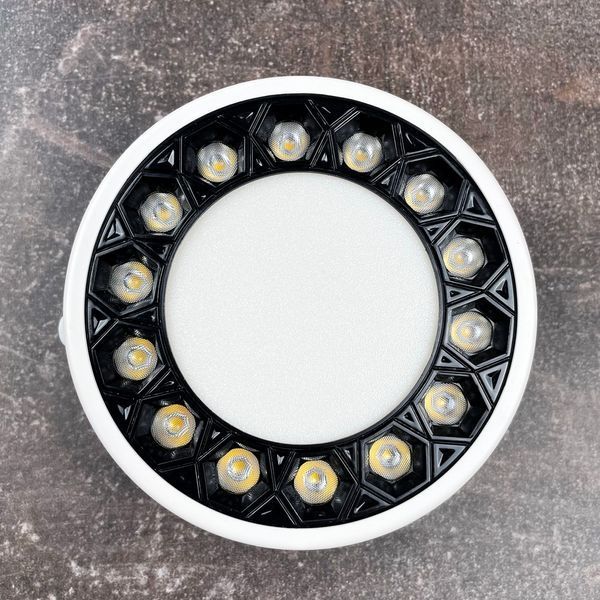 Светильник LED даунлайт Violux ADAMANT 18W 4200K круг IP20 черный 100170 фото