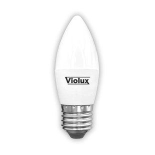 Лампа світлодіодна QUANTUM C37 6W E27 4000K Violux 814310 фото