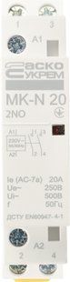 Модульний контактор MK-N 2P 20A 2NO 220V A0040030024 фото